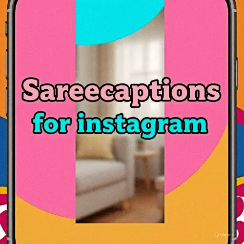 साडी captions for instagram marathi