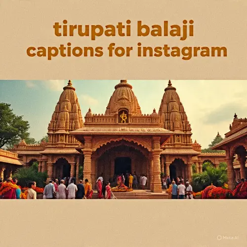 tirupati balaji captions for instagram