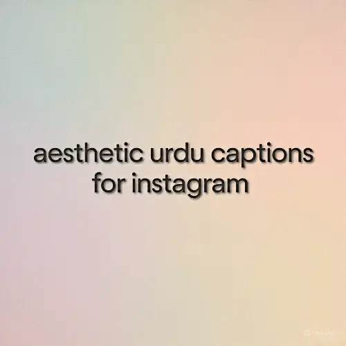 aesthetic urdu captions for instagram