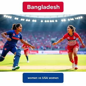 Bangladesh Women on Top as USA Women Chase 160 in ICC Women’s T20 World Cup Global Qualifier 2026