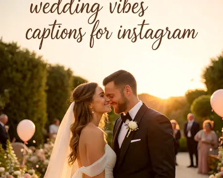 wedding vibes captions for instagram